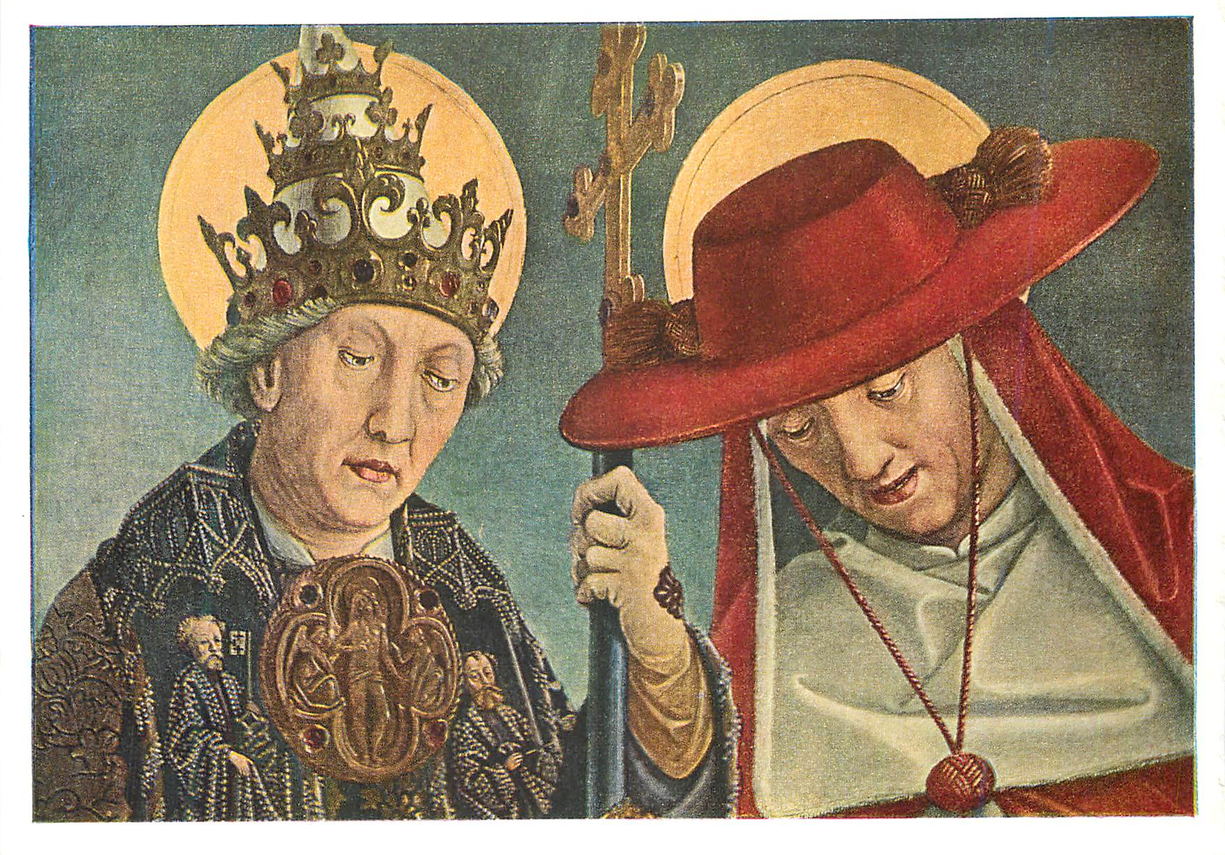 CPM St Gregor und St Hieronymus St Wolfgang Hochaltar der Pfarrkirche 1481