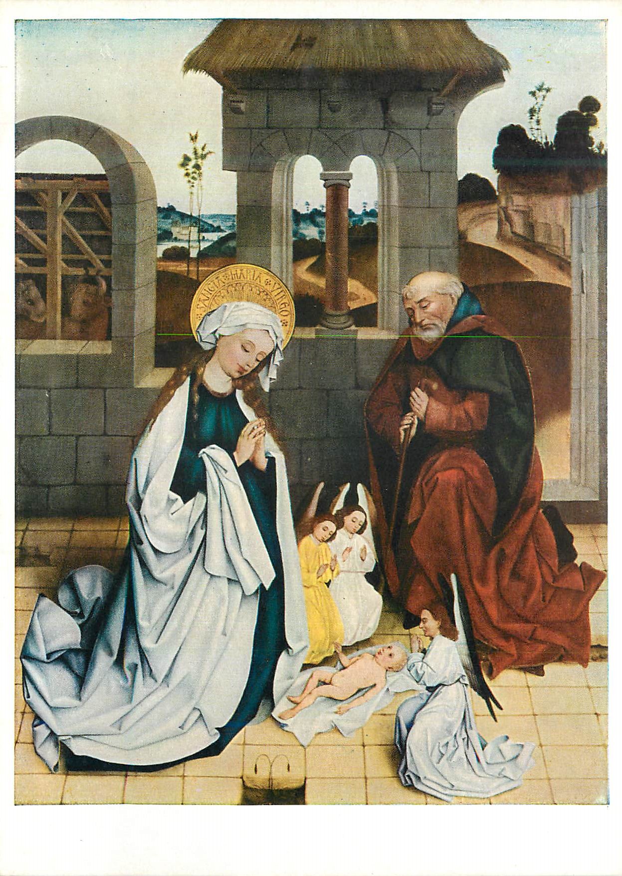 CPM Geburt Christi Tiefenbrann Pfarrkirche Hochaltar Von Hans Schuchlin 1469