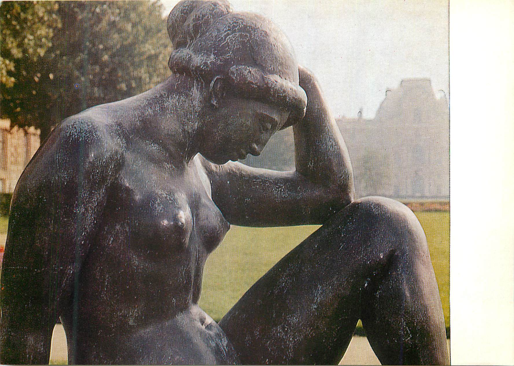 CPM Paris Jardin des Tuileries Aristide Maillol (1861 1944) La Mediterranee (Detail)
