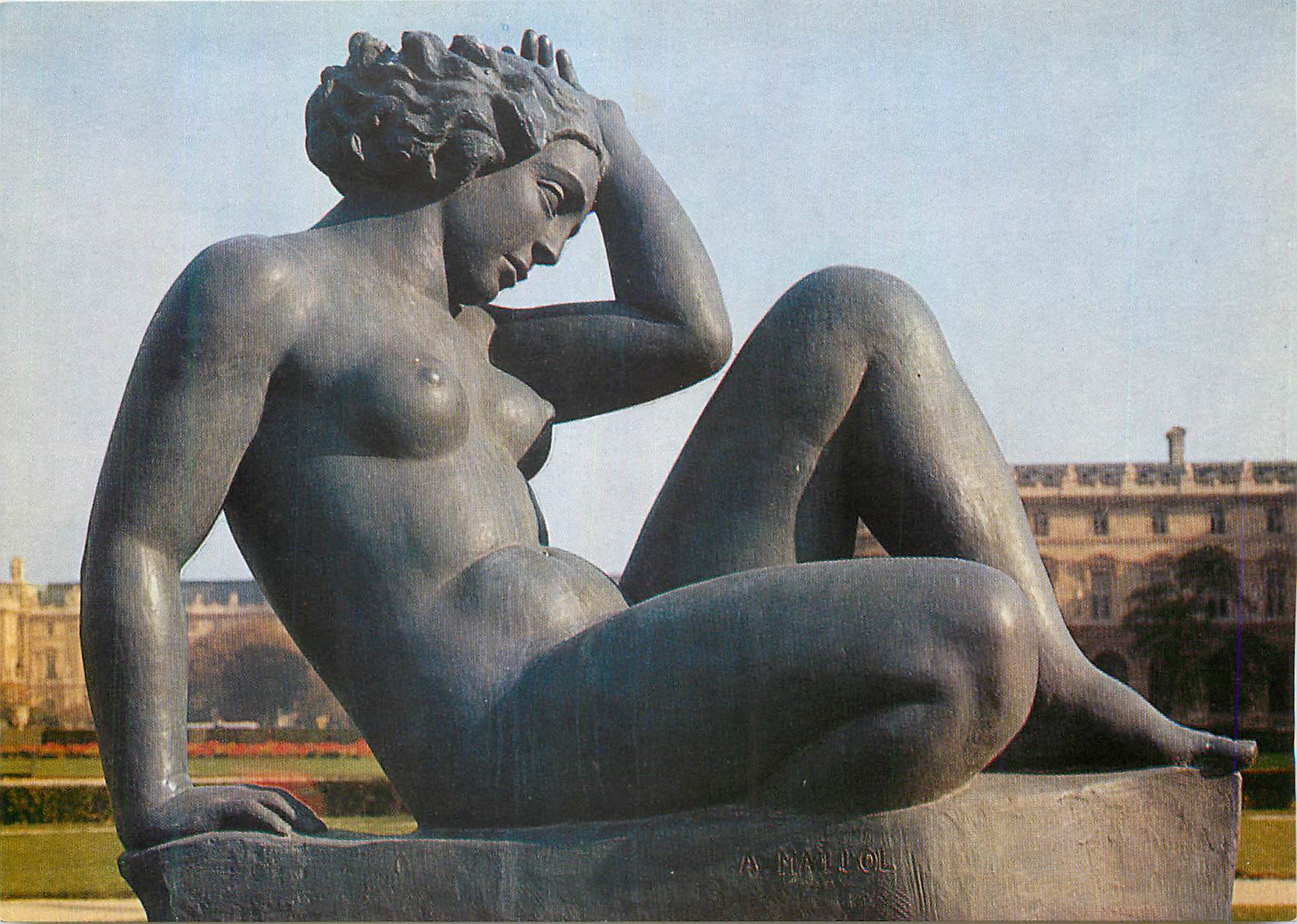 CPM Paris Jardin des Tuileries Aristide Maillol (1861 1944) La Montagne