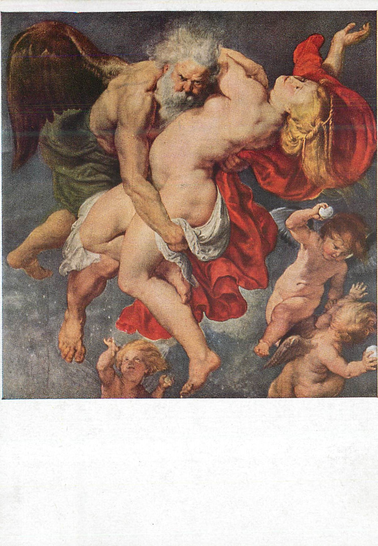 CPM Wien Akademie der Bildenden Kunste P P Rubens (1577 1640) Boreas elopes with Oreithyia