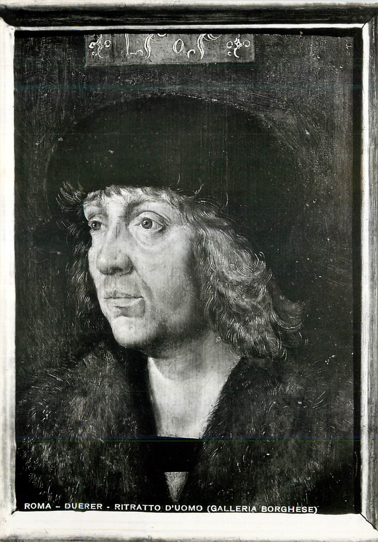 CPM Roma Duerer Ritratto d'Uomo (Galleria Borghese)