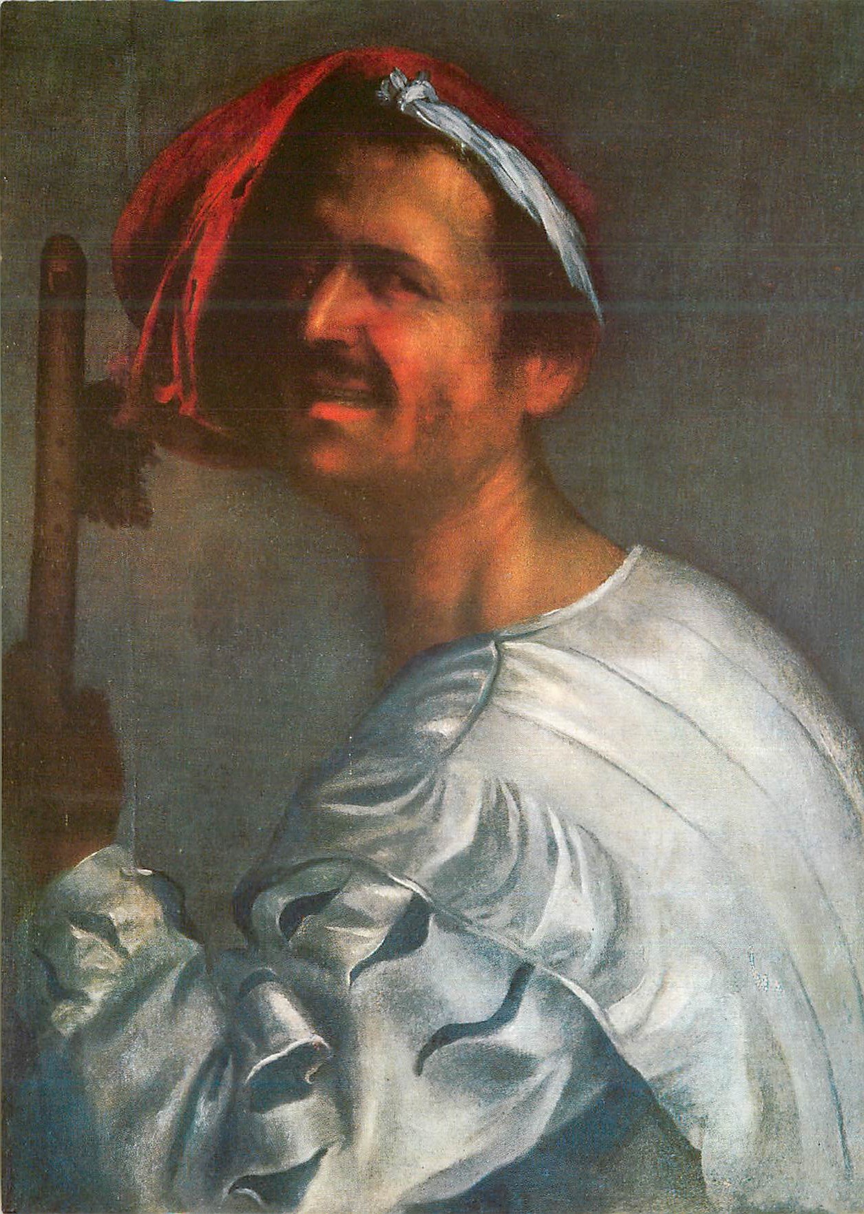 CPM Roma Il Giorgione Joueur de Flute (Galerie Borghese)