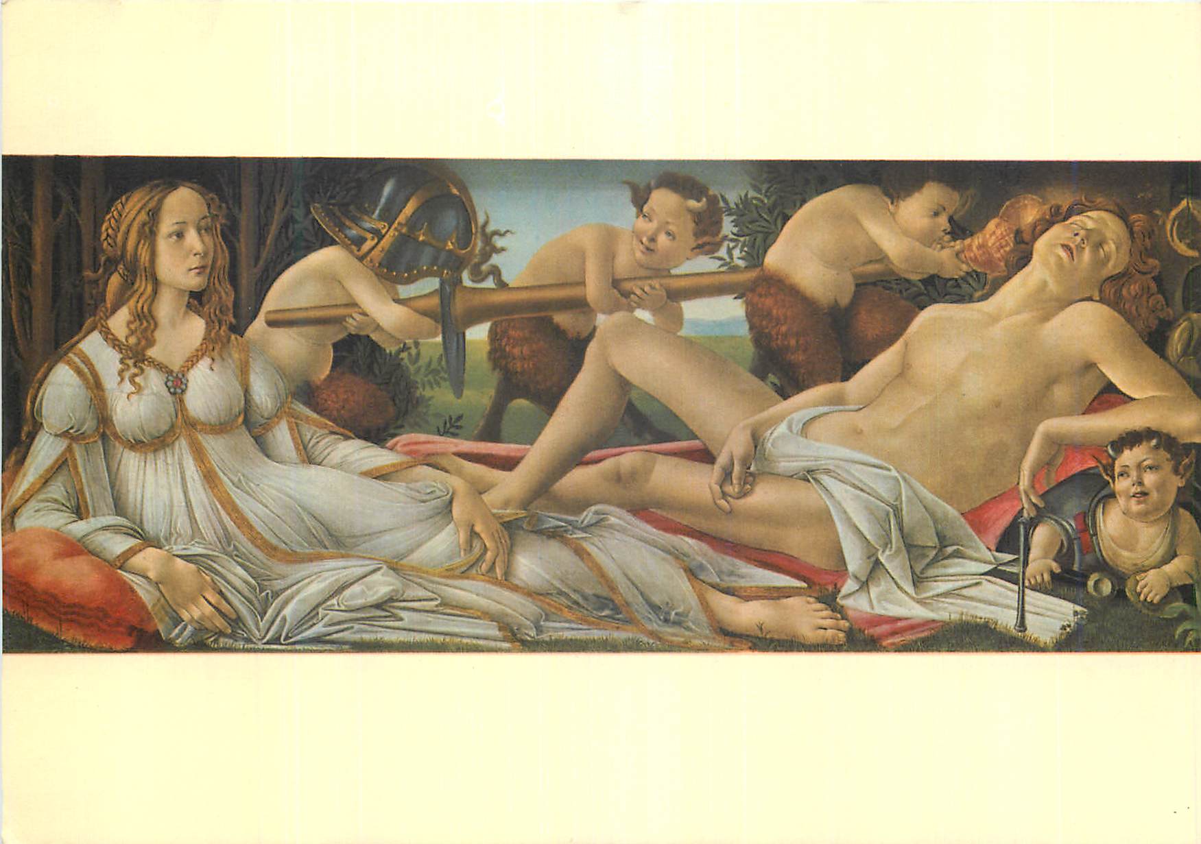 CPM London National Gallery Botticelli (1444 1510) Venus et Mars