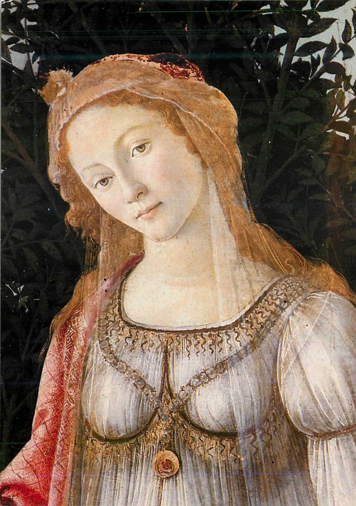 CPM Firenze Uffizi Le Printemps detail Venus