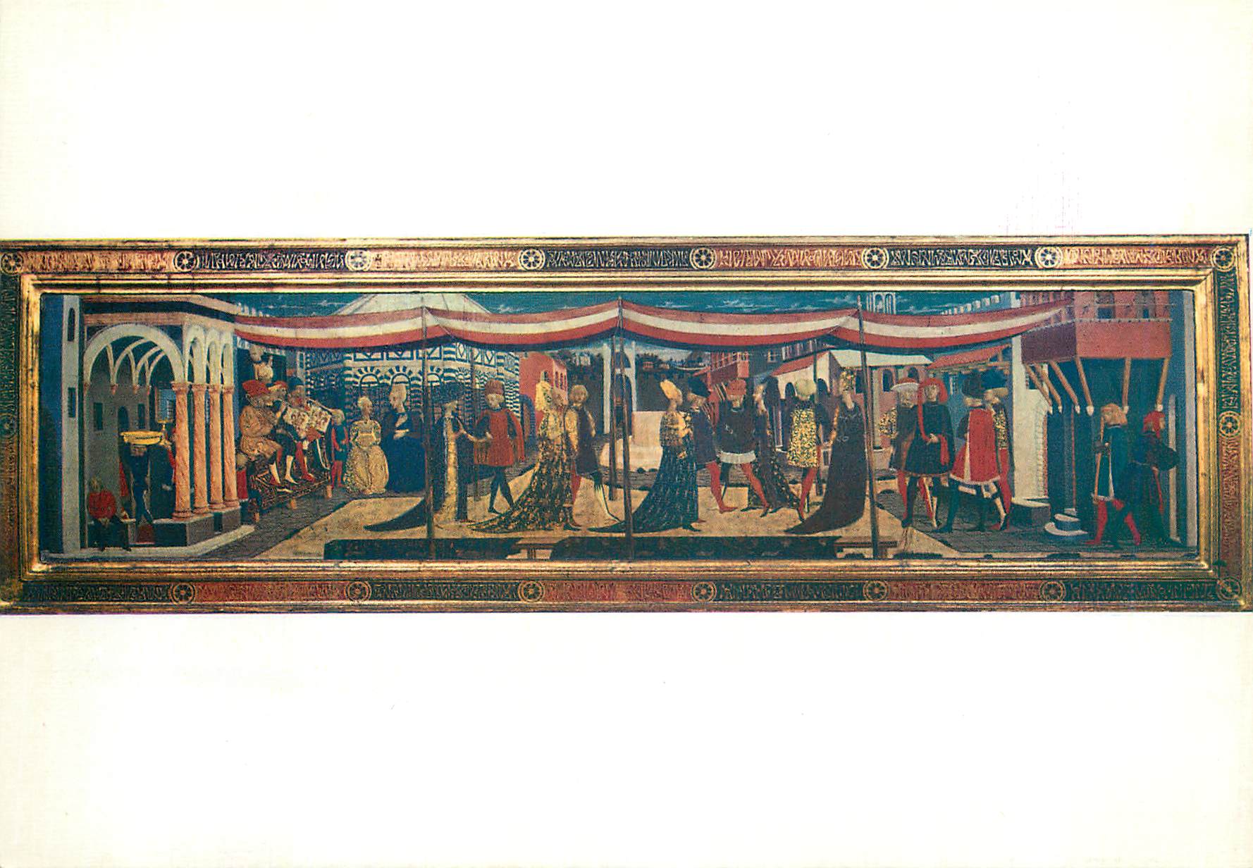 CPM Firenze Galleria dell'Accademia Coffre Adimari