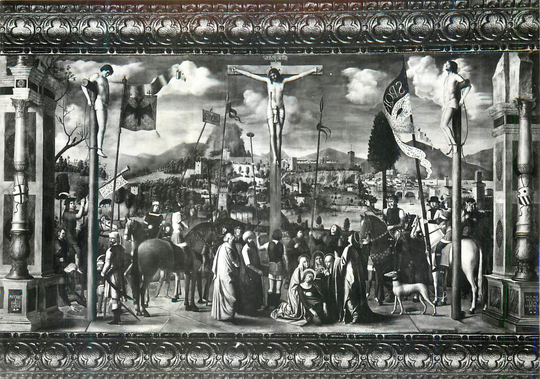 CPM Pinacoteca di Brera La Cricifixion (M Veronese)