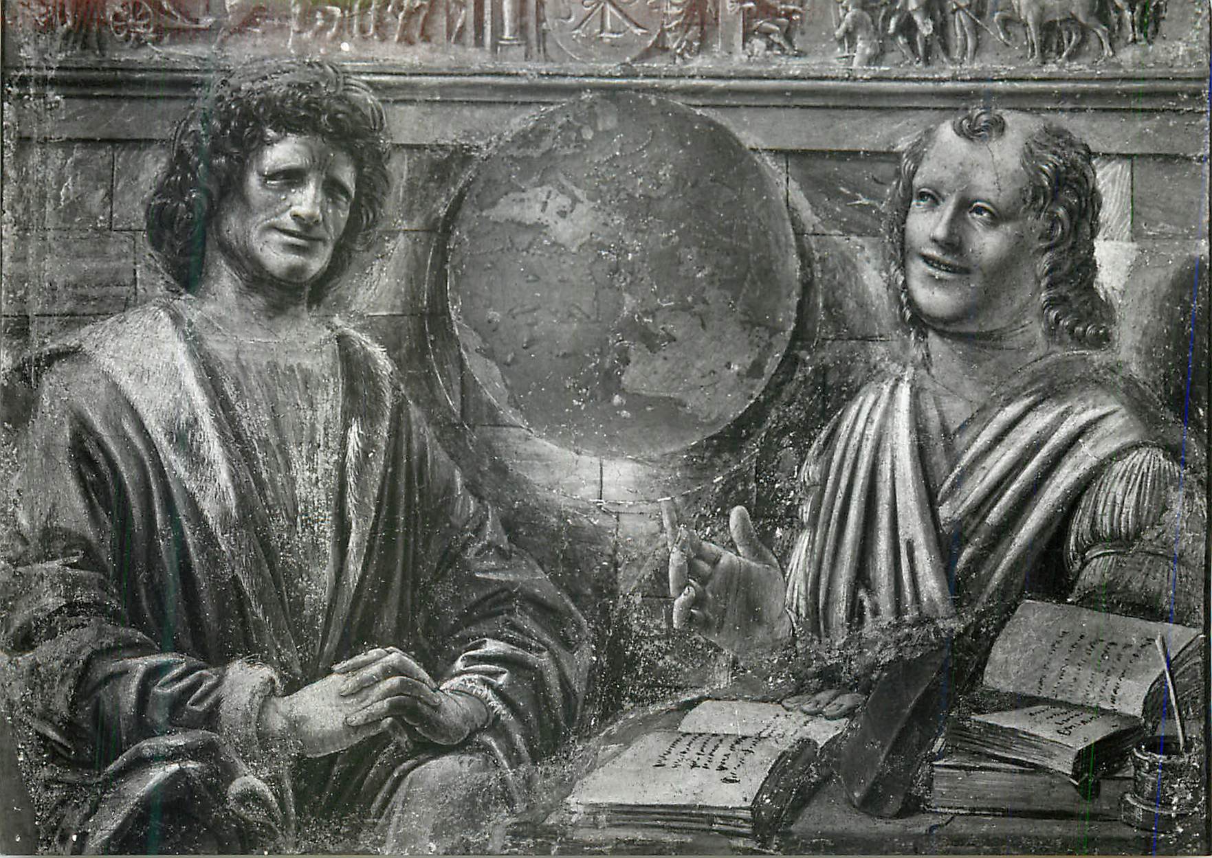 CPM Milano Pinacoteca di Brera Heraclite et Democrite