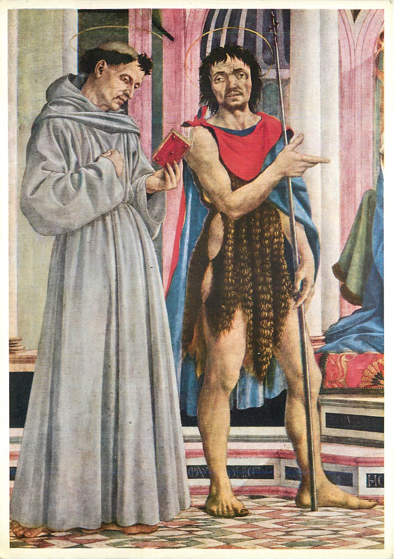 CPM Firenze Uffizi Domenico Veneziano Pala di S Lucia de Magnoli