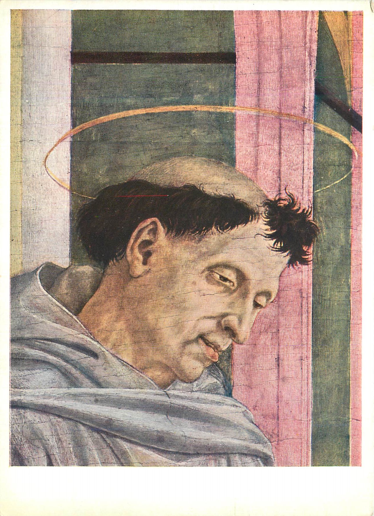 CPM Firenze Uffizi Domenico Veneziano Pala di S Lucia de Magnoli