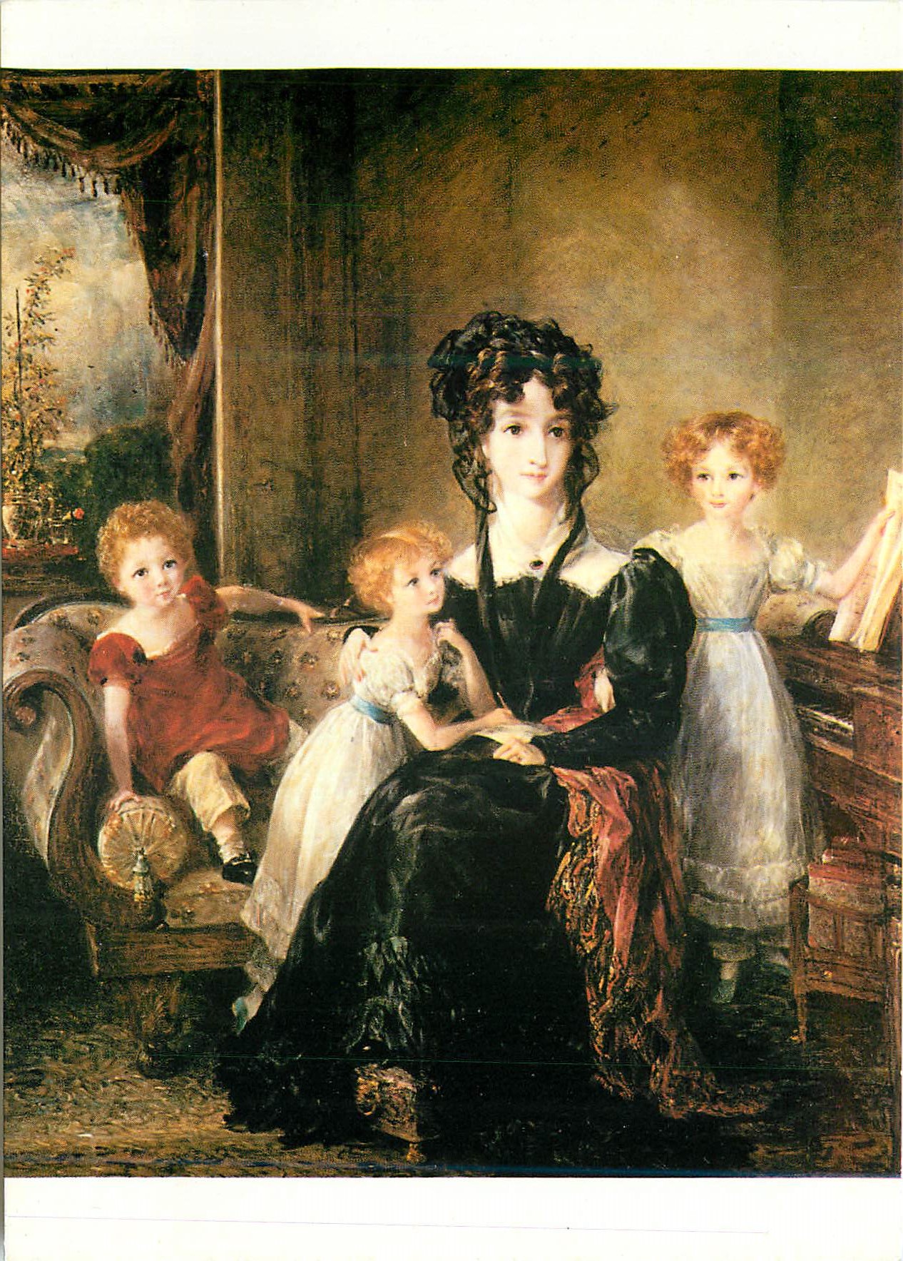 CPM Elizabeth Pratt Lea with her Children John Constable R A (1776 1837)
