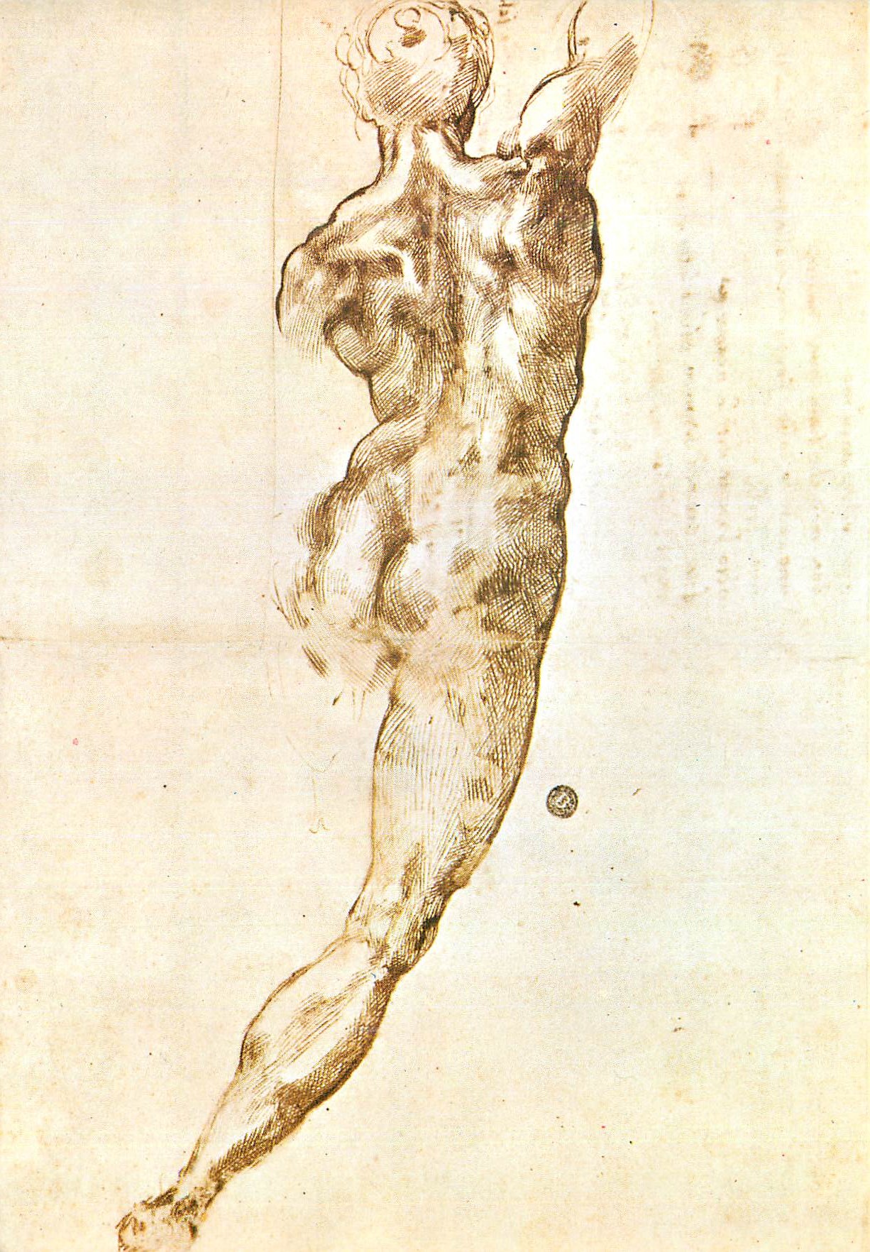 CPM Firenze Galleria Uffizi Gab Disegni e Stampe Michelangelo