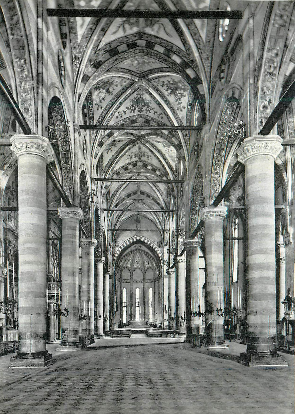 CPM Verona Basilica S Anastasia (Sec XIII) Interno