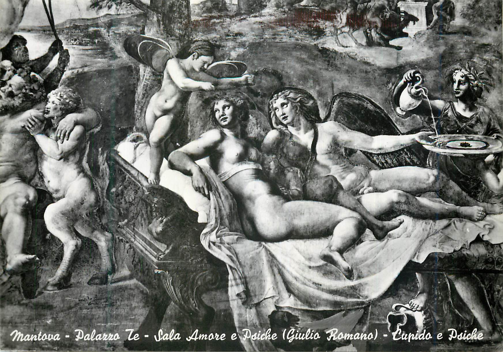 CPM Mantova Palais Te le Salon Amore et Psiche