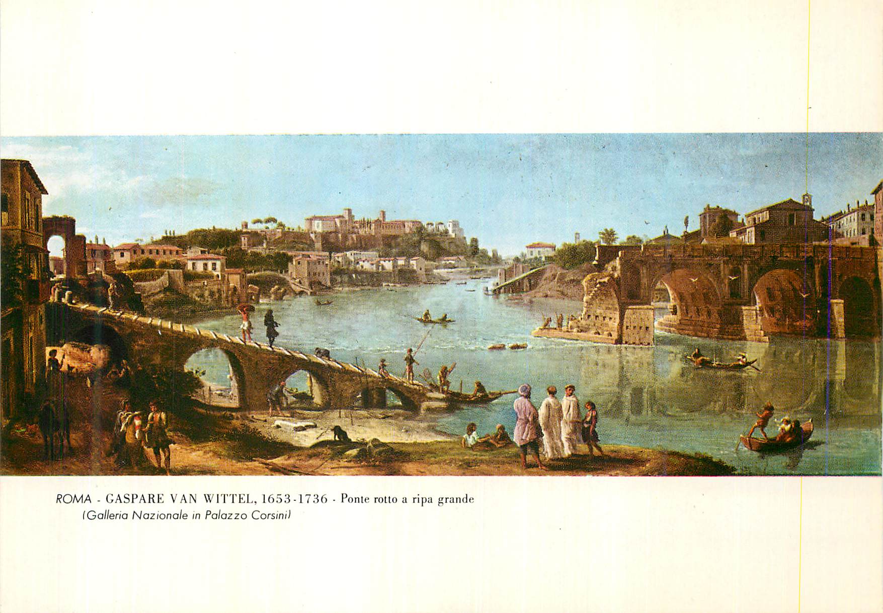 CPM Roma Gaspare Van Wittel 1653 1736