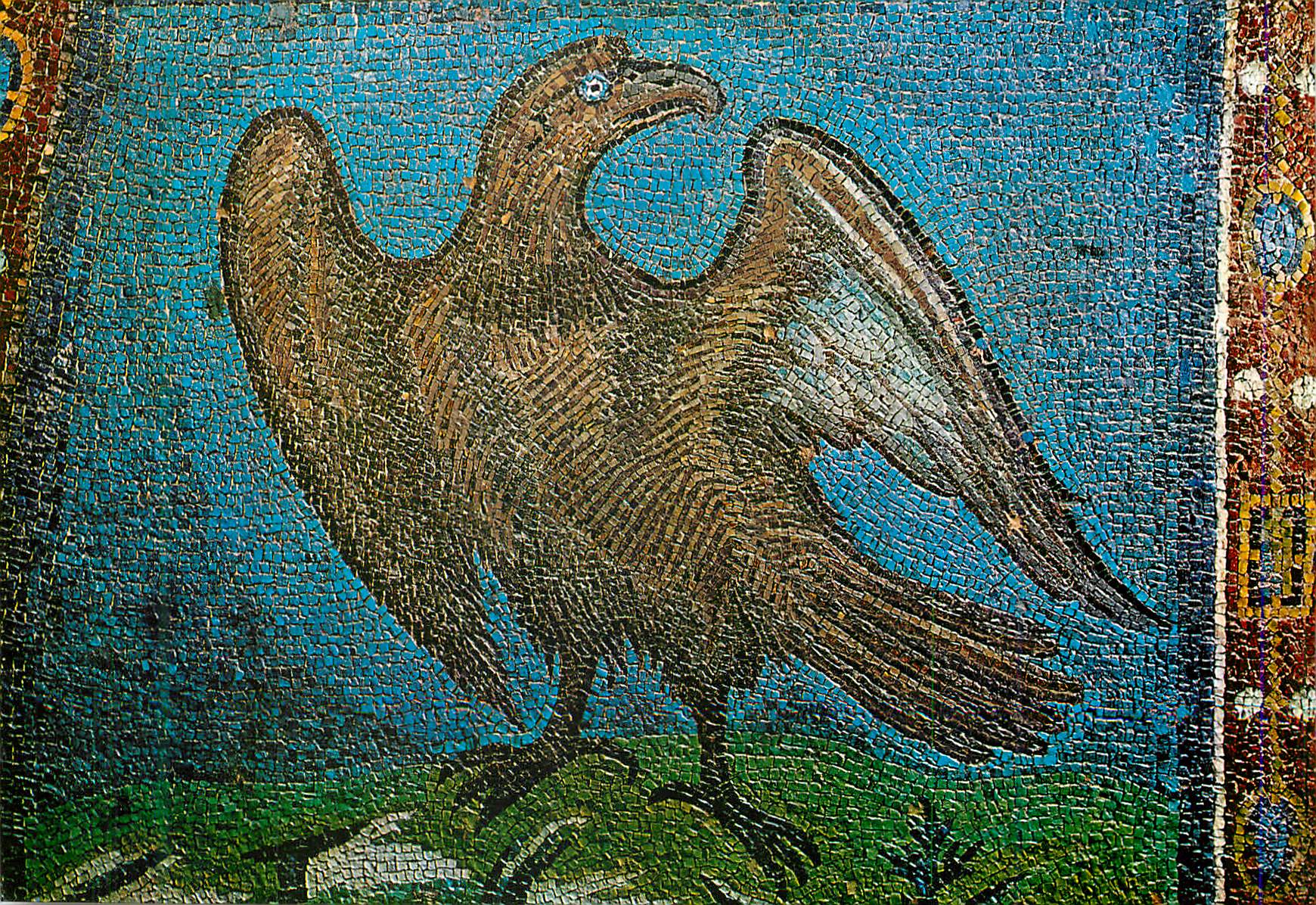 CPM Ravenna Basilica di S Vitale (VI Sec) Saint Jean Evangeliste