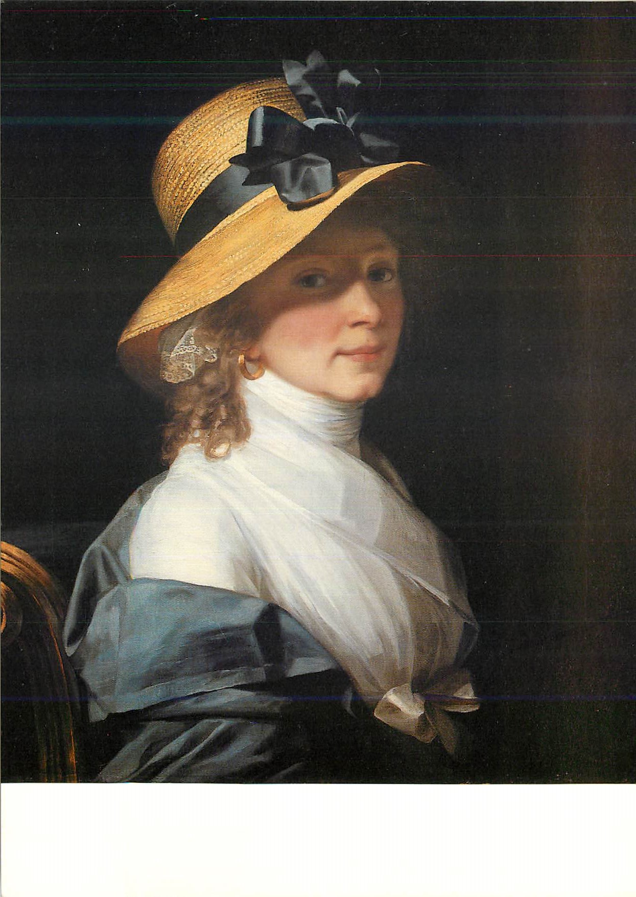 CPM Jean Laurent Mosnier (1743 1804) Elisabeth Hundtwalcker Femme du Senateur Martin Hundtwalcker