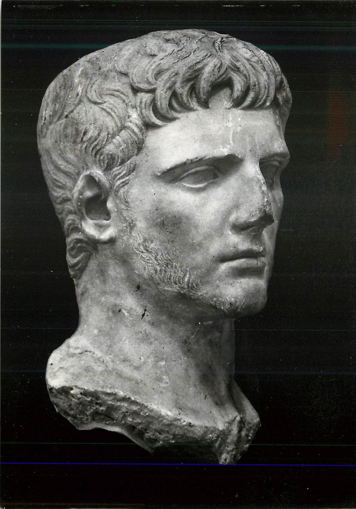 Buste de Néron — Musée de la ville de Rome — éditeur inconnu