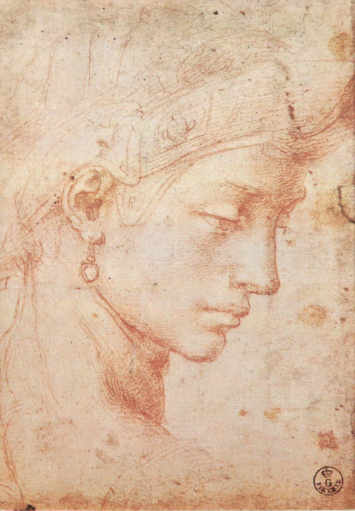CPM Firenze Galleria Uffizi Gab Designi e Stampe Michelangelo