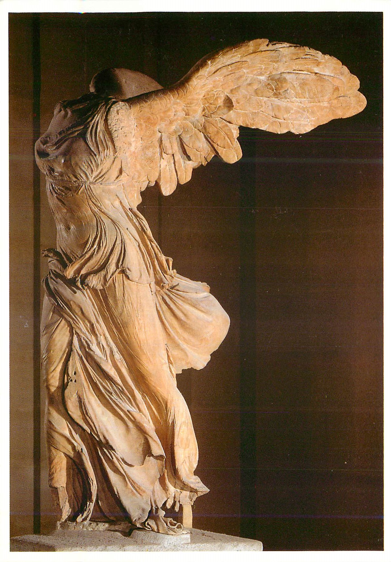 CPM Louvre Departement des Antiquites Grecques Victoire de Samothrace Art Grec Vers 190 av J C