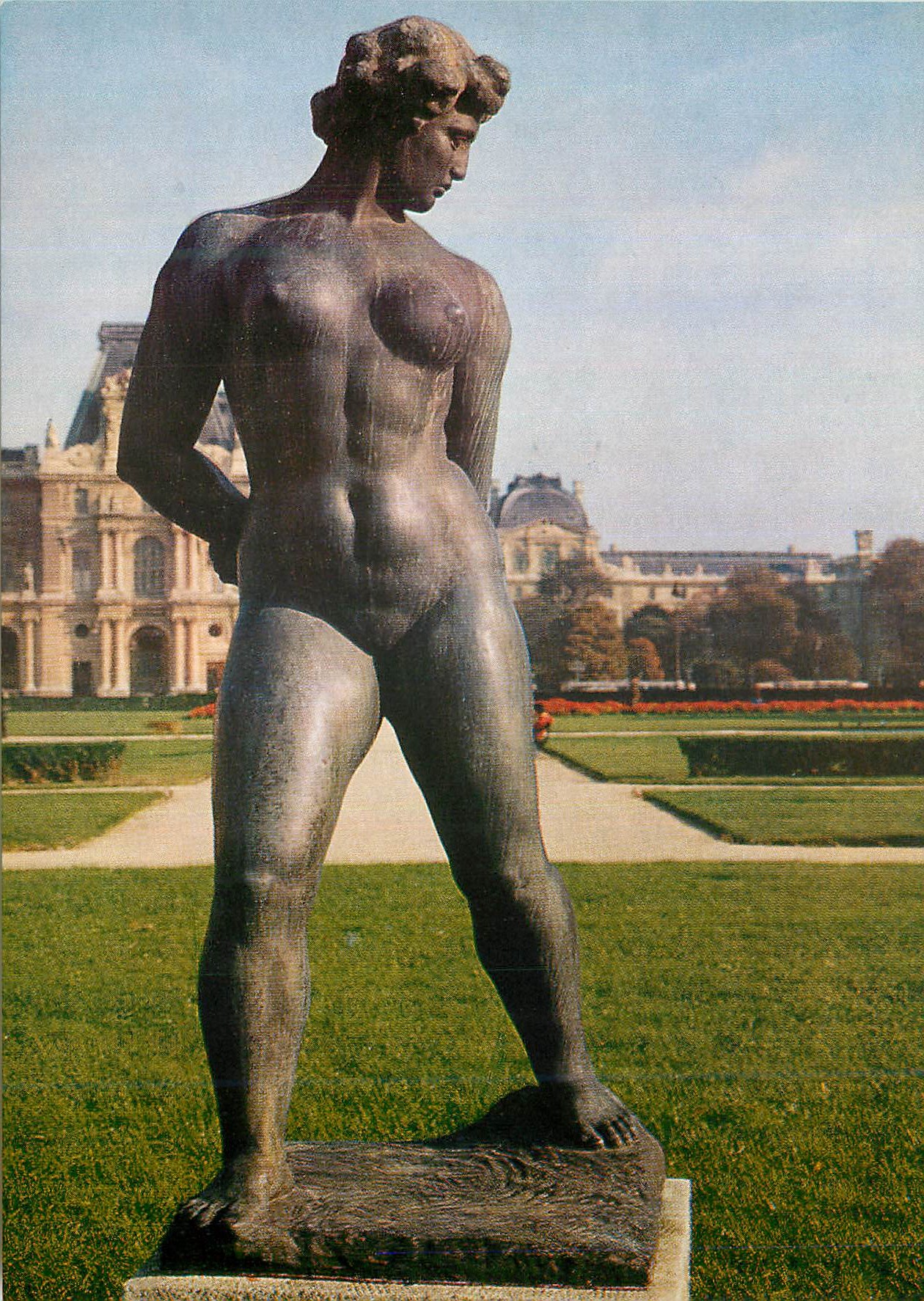 CPM Paris Jardin des Tuileries Aristide Maillol (1861 1944) L'Action Enchainee