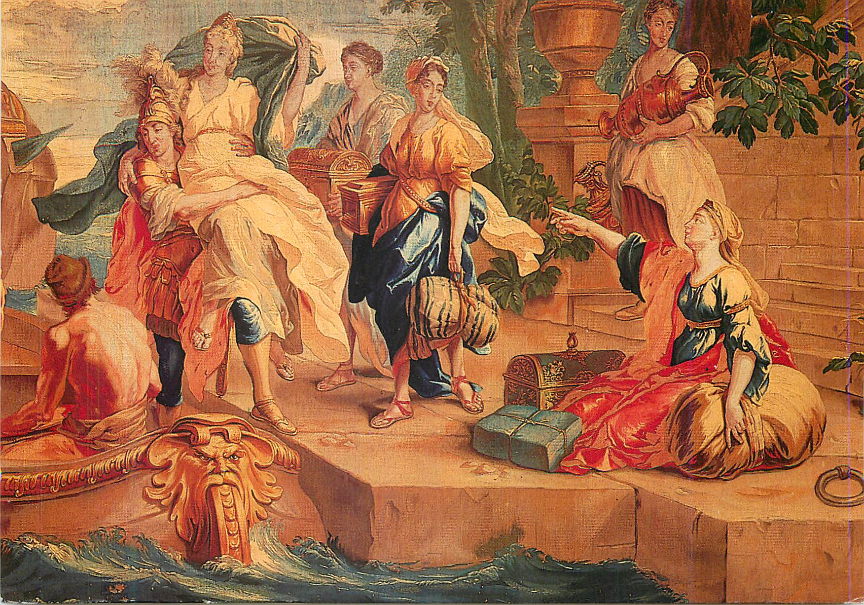 CPM Institut de France Musee Jacquemart Andre Ateliers de Bruxelles Ire partie XVIIIe S