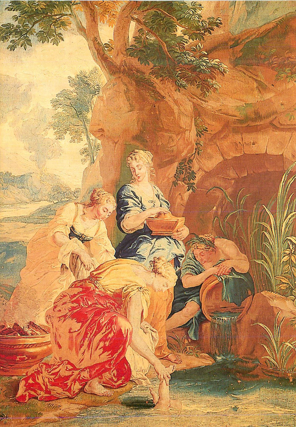 CPM Institut de France Musee Jacquemart Andre Achille Plonge dans les Eaux du Styx