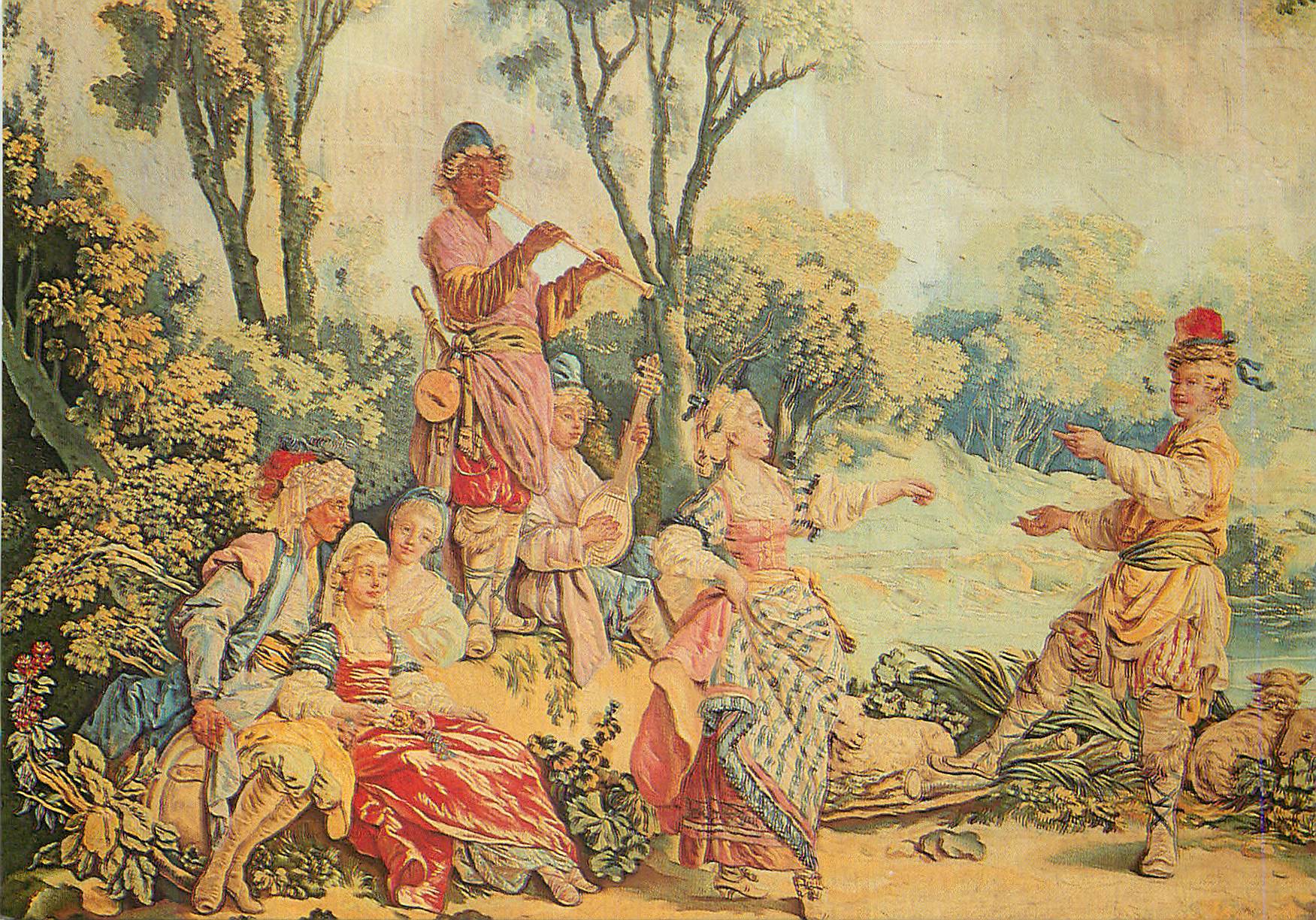 CPM Institut de France Musee Jacquemart Andre La Danse Russe