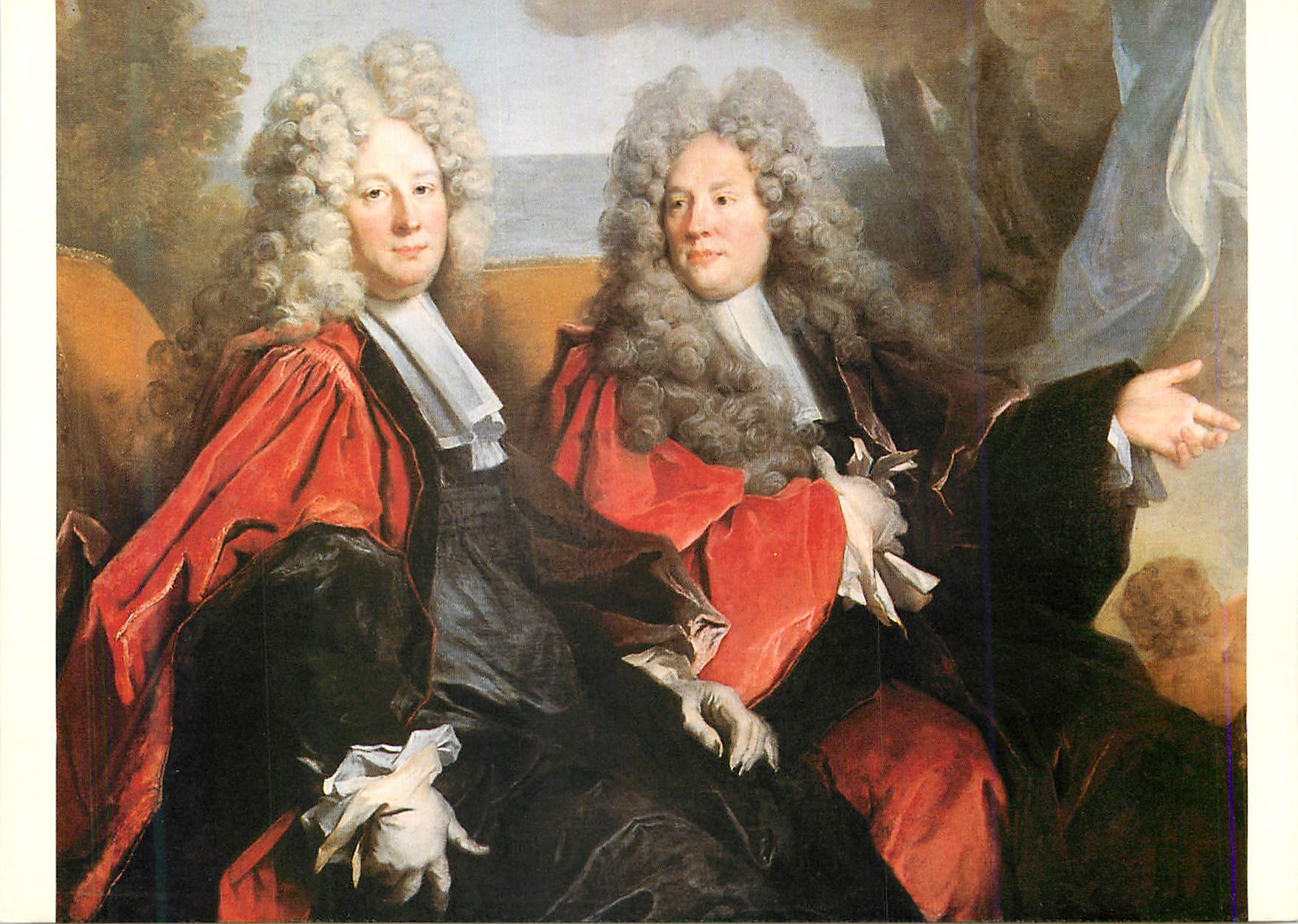 CPM Musee Carnavalet Paris Nicolas de Largilliere (1656 1746) Portrait de Hugues Desnotz
