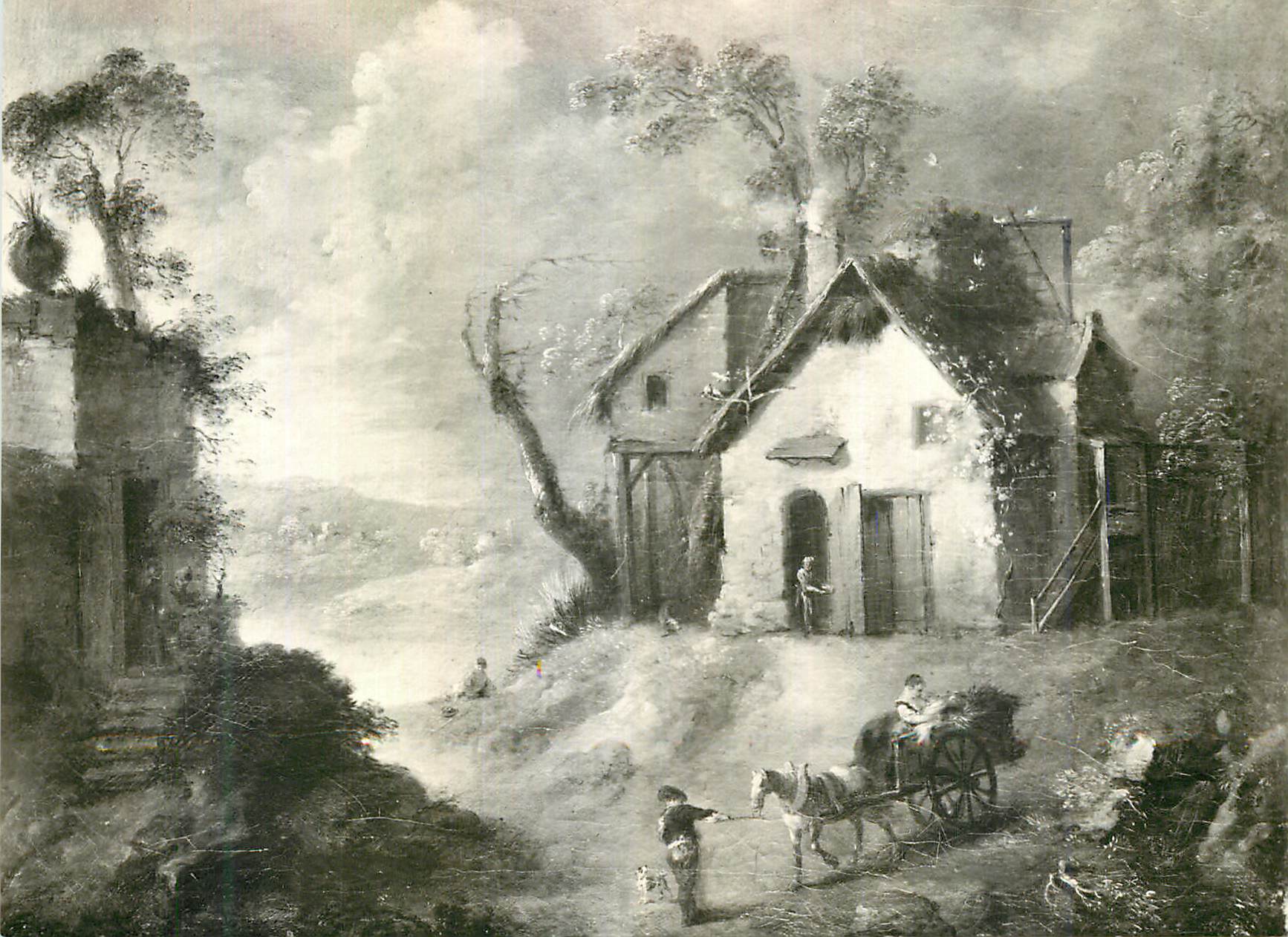 CPM Berlin Chateau de Charlottenburg Le Paysage