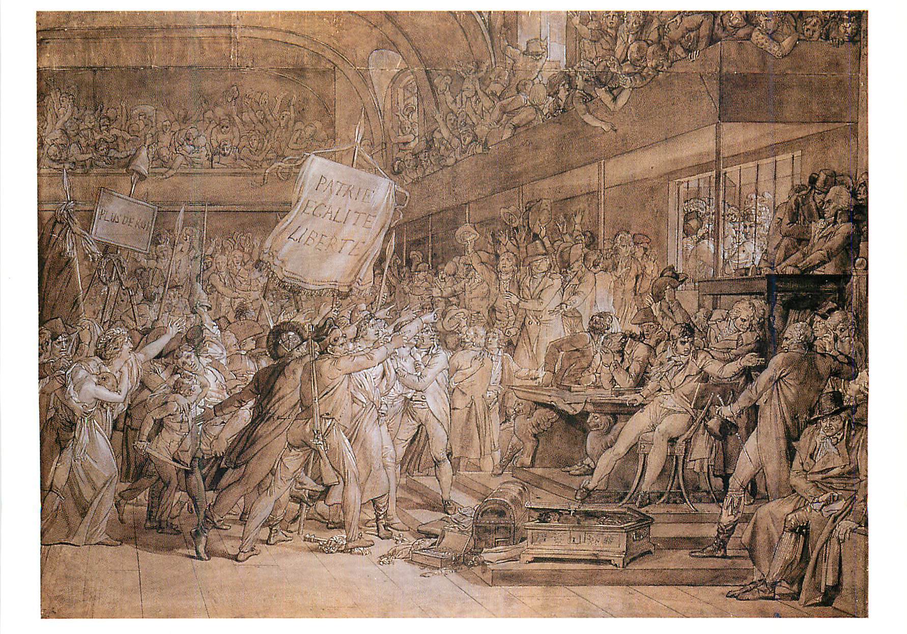 CPM Louvre Departement des Arts Graphiques Gerard 1770 1837