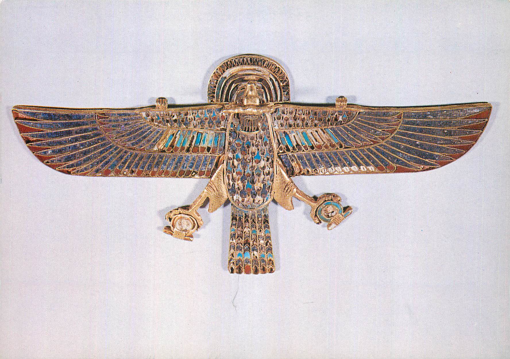 CPM Paris Musee du Louvre Vautour a Tete de Belier