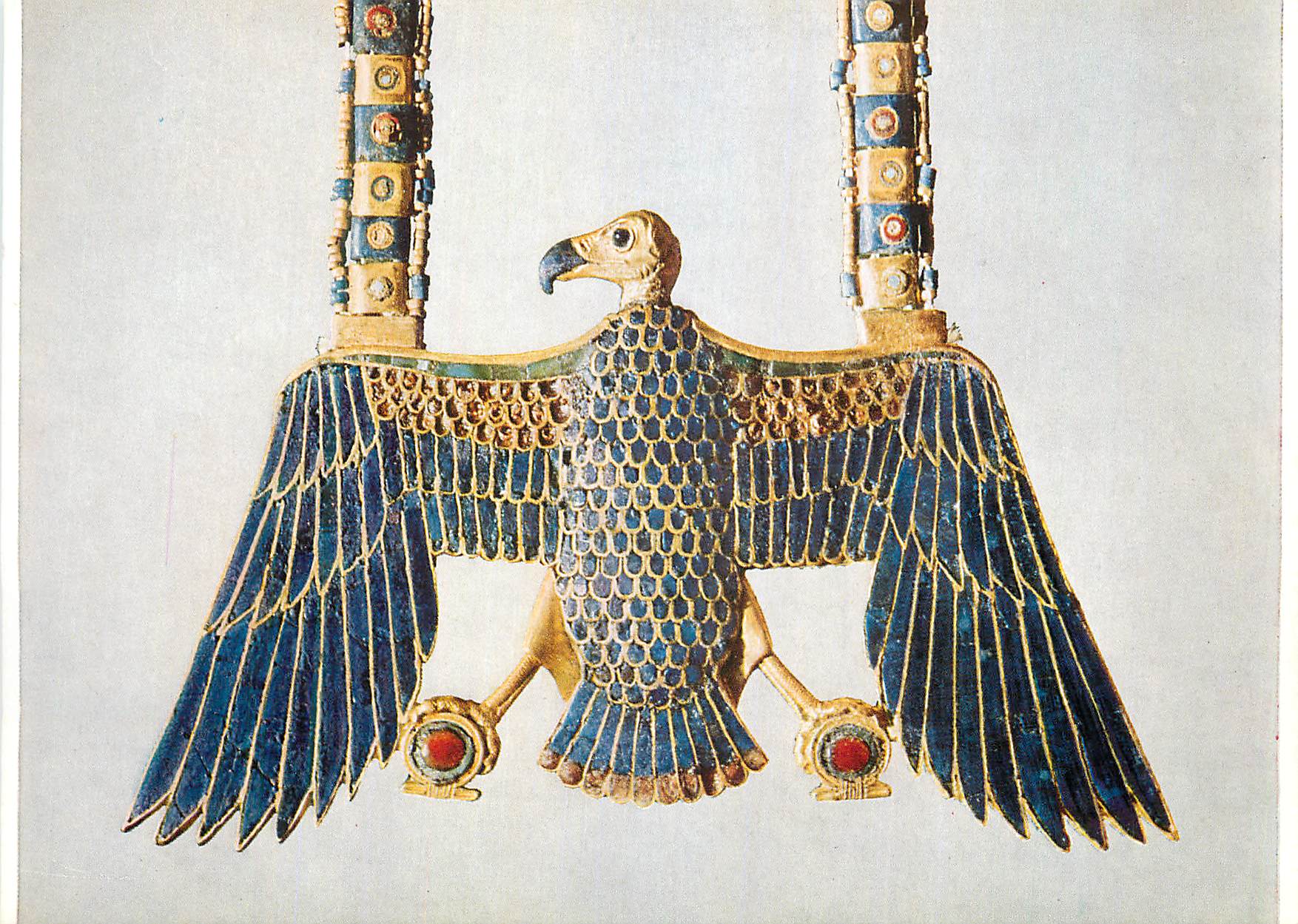 Aigle d'Égypte — décoration murale — éditeur non identifiable