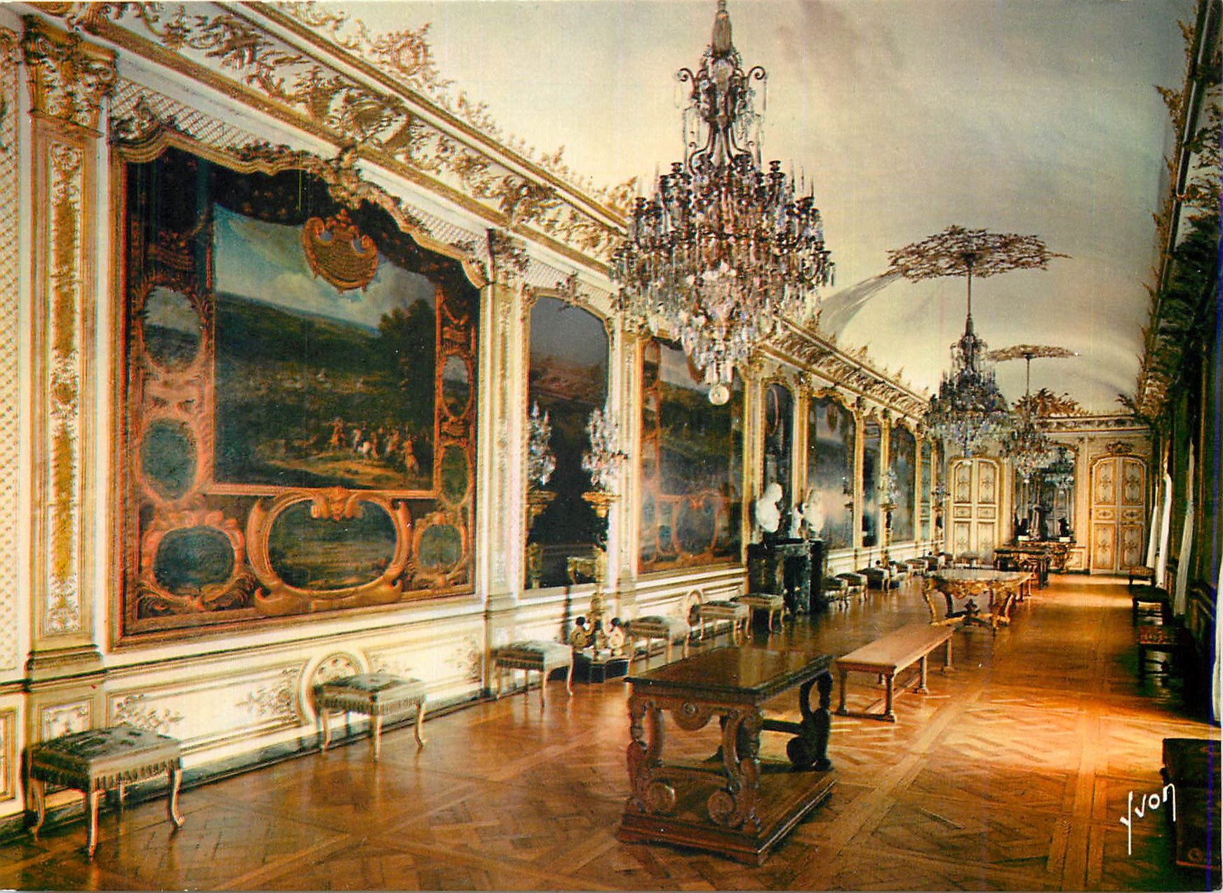 Esszimmer des Schlosses Versailles — Innendekoration — Yvon