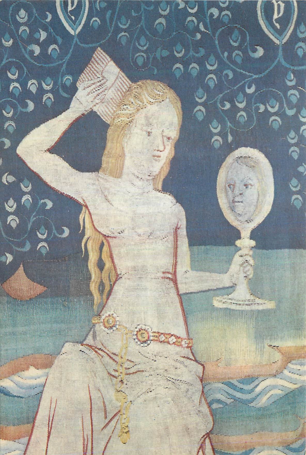 CPM Tapisserie de l'Apocalypse d'Angers La Grande Prostituee detail