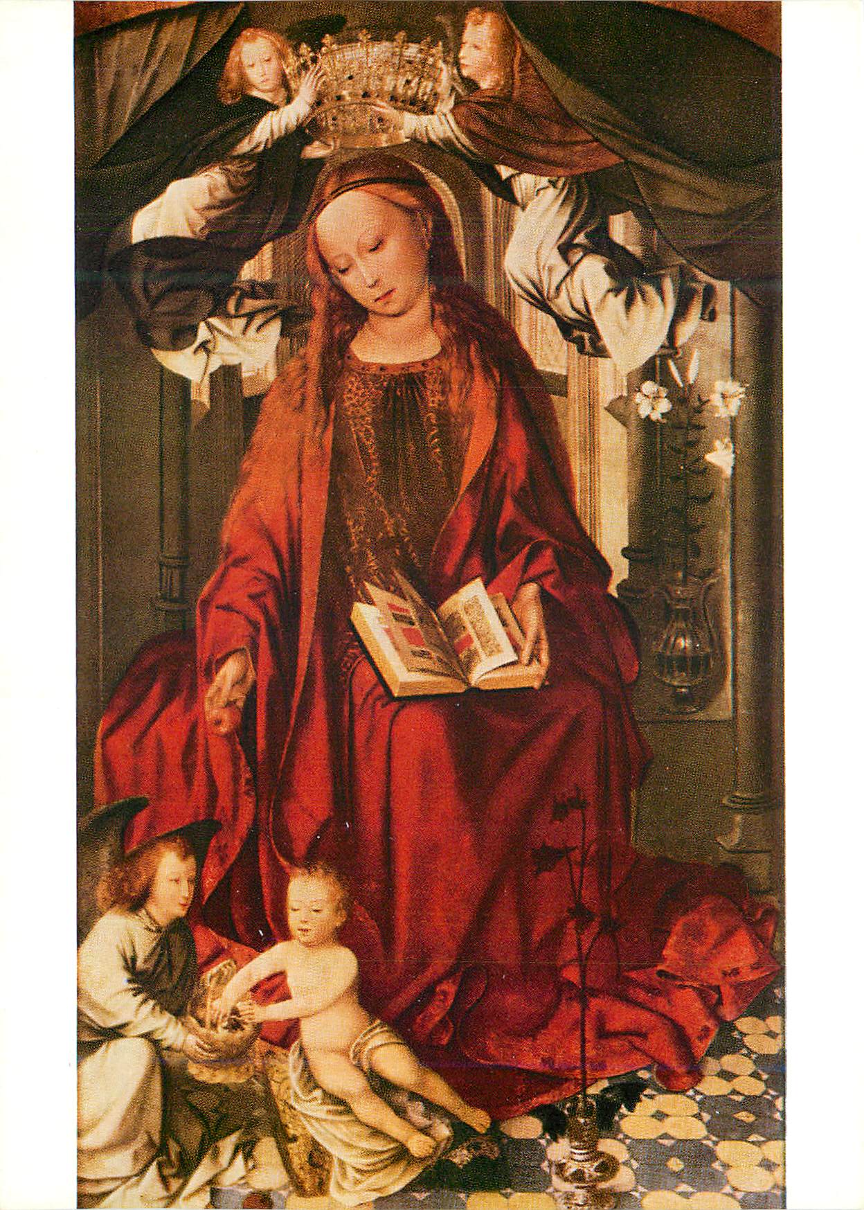 CPM Colijn de Coter (um 1470) Coronation of Maria