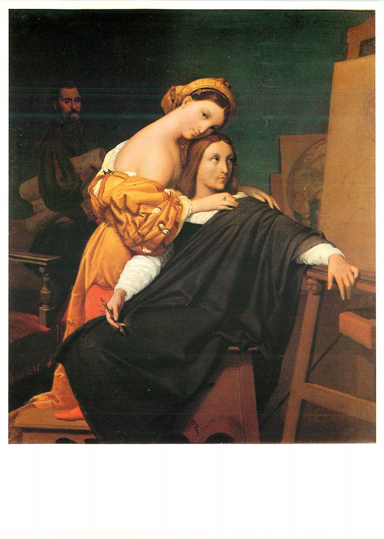 La Vierge et l'Enfant — scène d'atelier — éditeur non visible