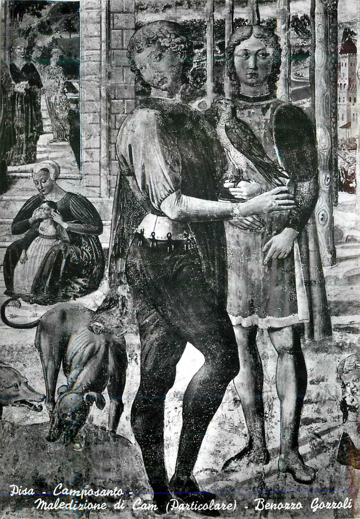 CPM Pisa Camposanto Maledizione di Cam (Particolare) Benozzo Gazzoli