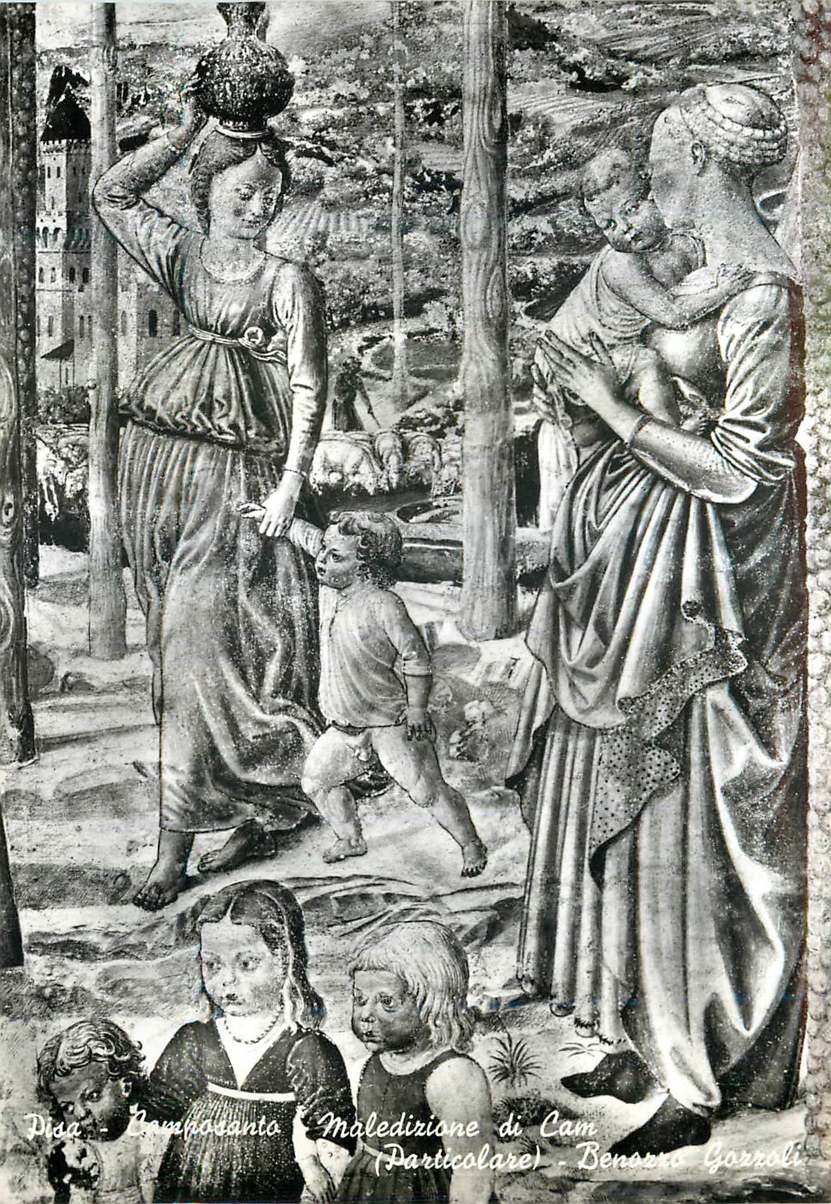 CPM Pisa Cimetiere Malediction de Cam