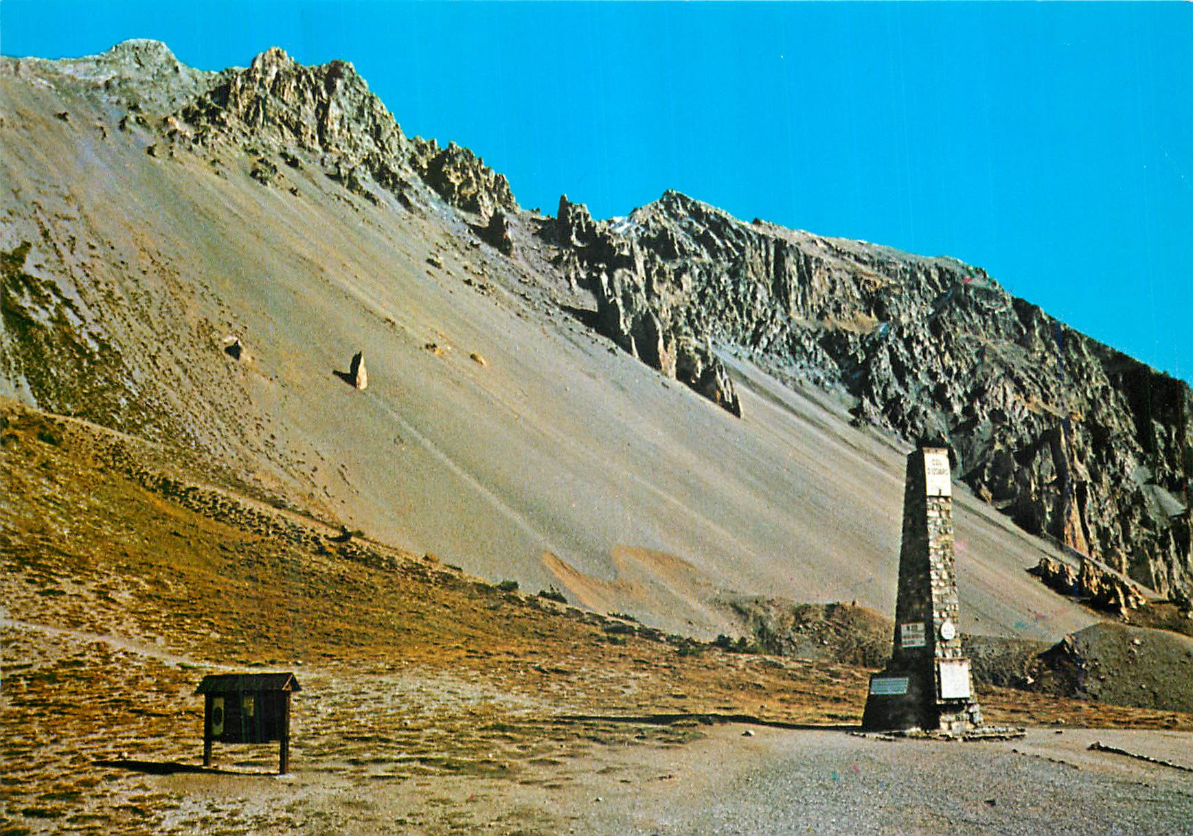 CPM Col Izoard 2360m Sommet du Col la Stele
