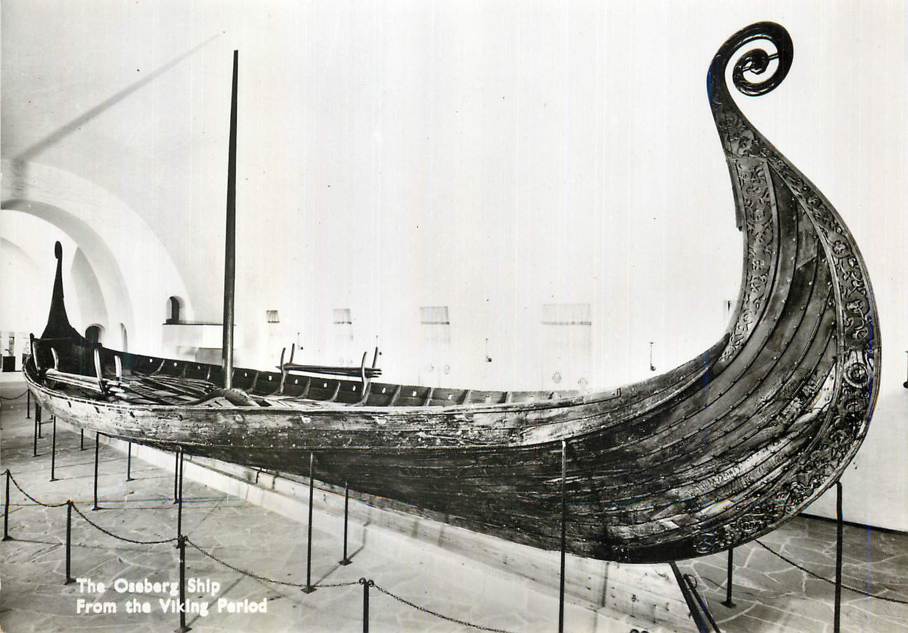 CPM The Oseberg Ship From the Viking Period