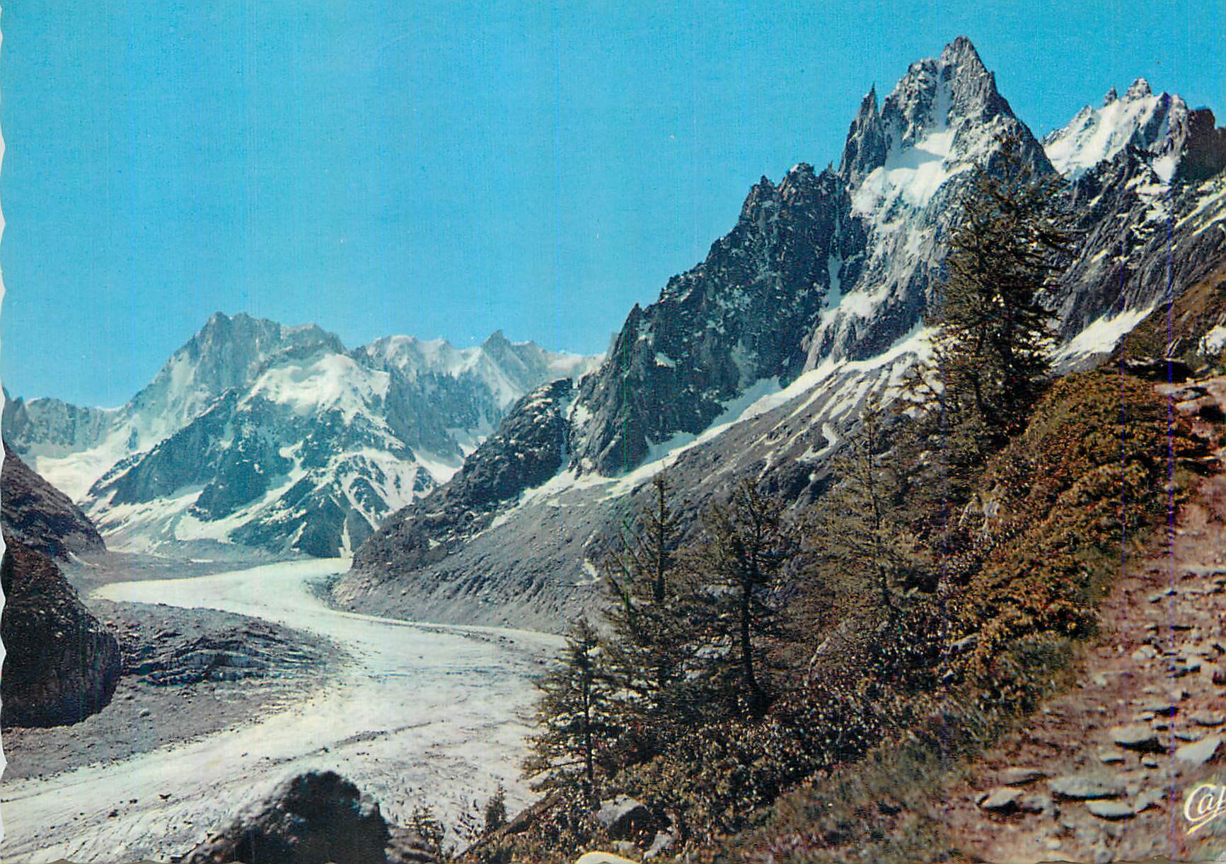CPM Chamonix Mont Blanc la Mer de Glace