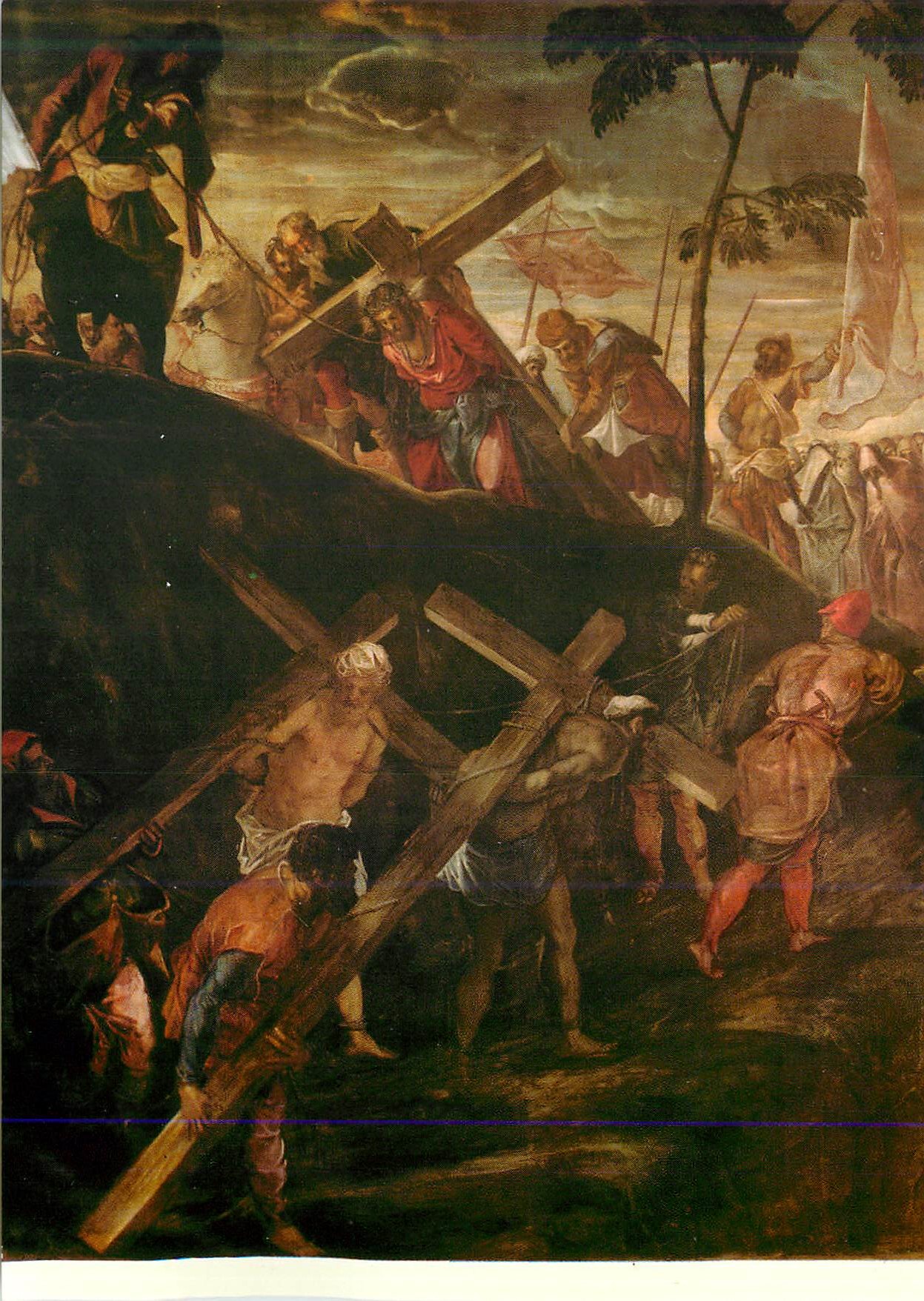 CPM Venezia la Montee au Calvaire
