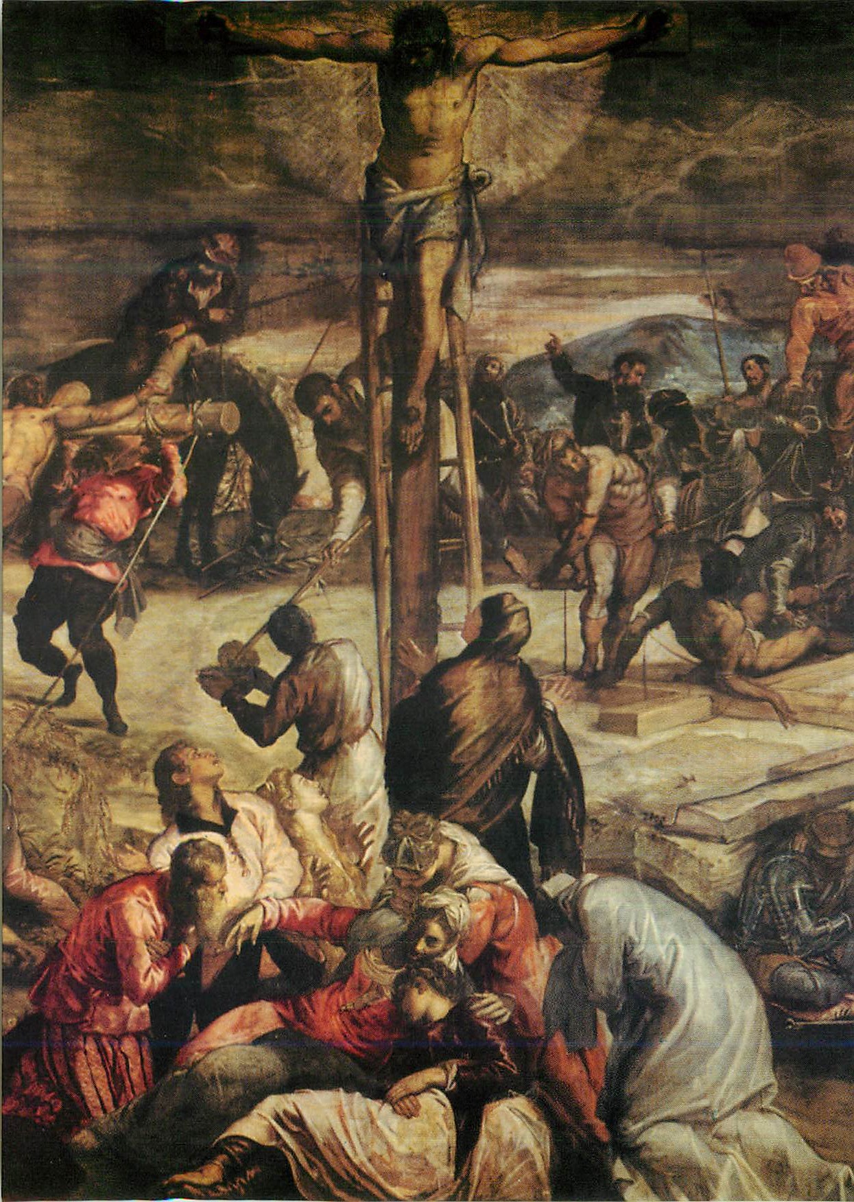 CPM Venezia la Crucifixion (Detail)