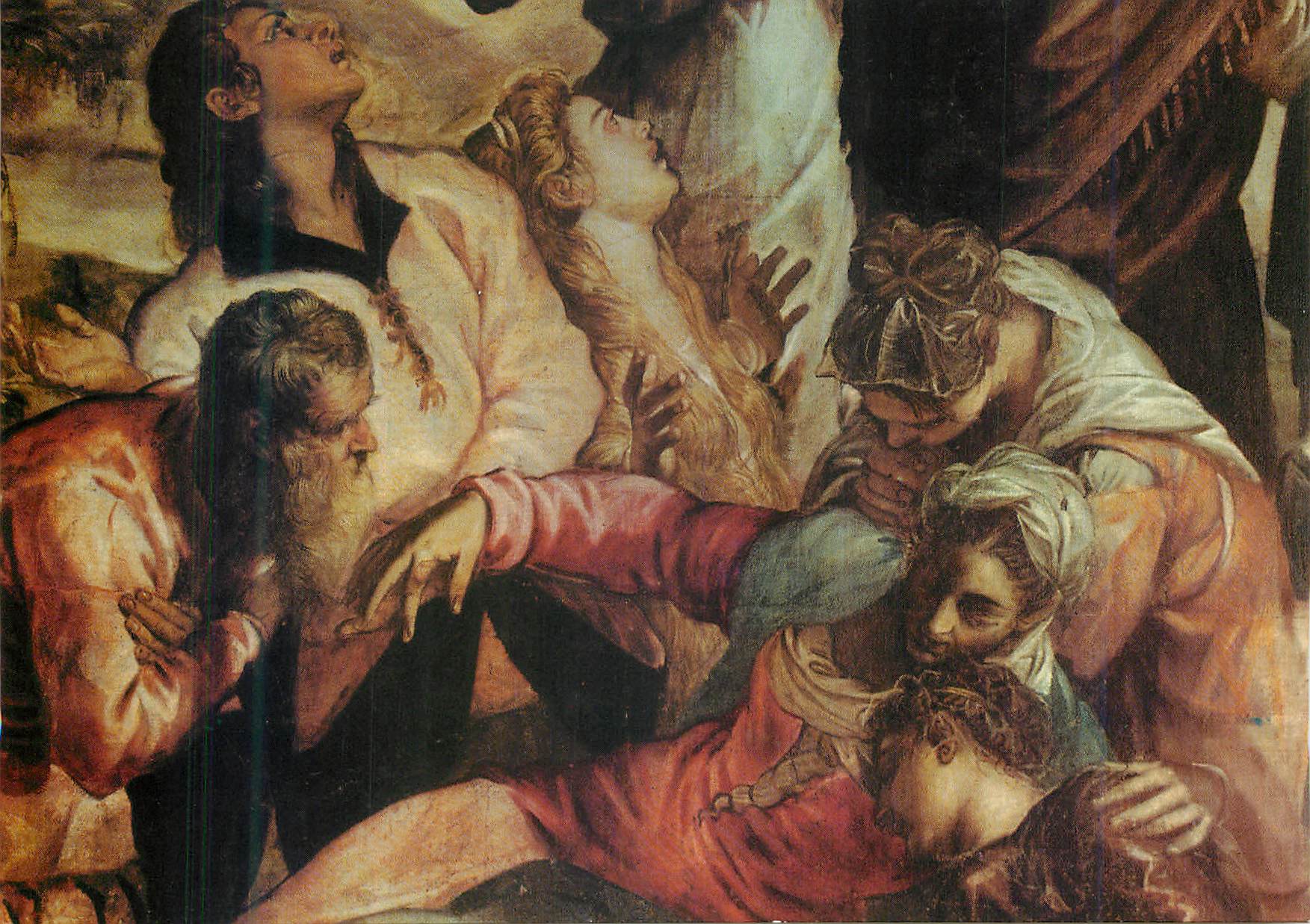 CPM Venezia la Crucifixion (Detail)