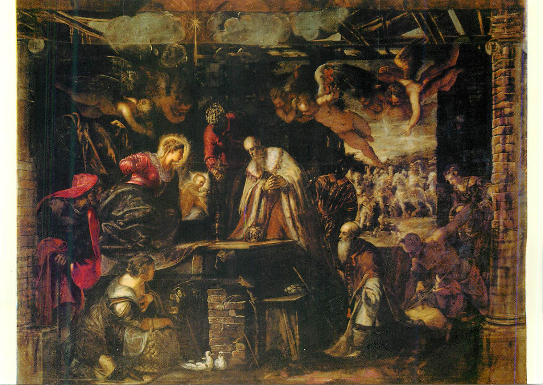 CPM Venezia l'Adoration des Mages