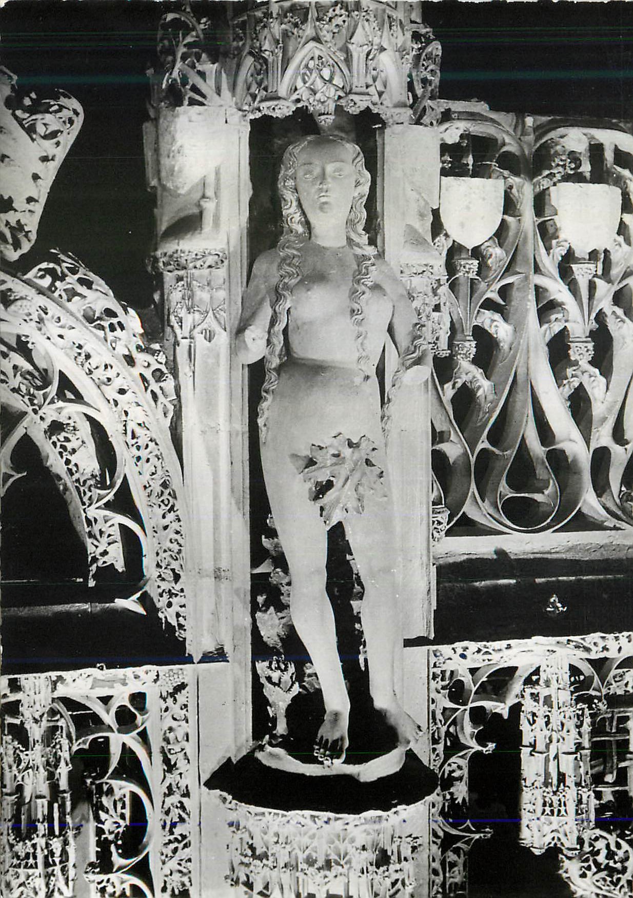 CPM Albi (Tarn) Basilique Ste Cecile Detail du Jube Eve 