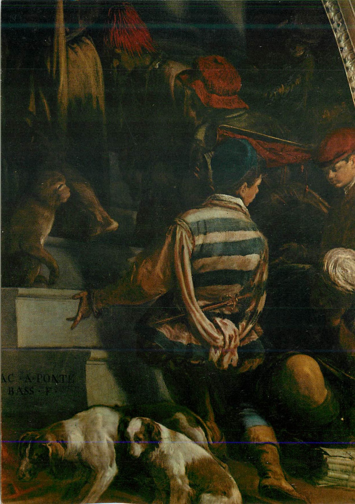 CPM Vicenza Pinacoteca Silvano Capello et Giovanni Moro Recteurs de Vicence au devant de la Vierge