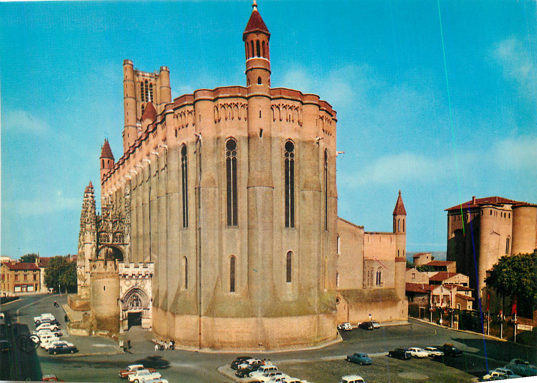 Cathédrale Saint-Pierre de Montpellier — vue de la façade occidentale — éditeur non identifié
