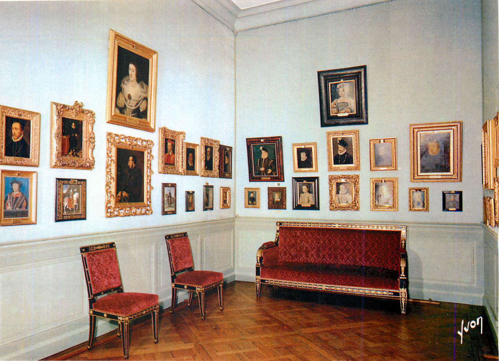 Salle des portraits — Château de Versailles — Yvon
